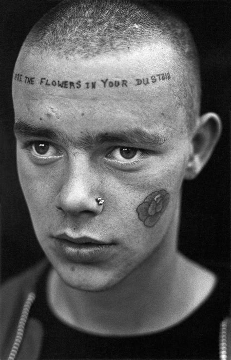 Tuinol Barry A Skinhead With Sex Pistols Lyrics Tattooed On His