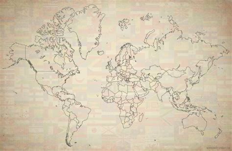 Detailed World Map Mercator Europe Africa One Stop Map