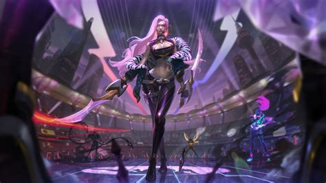 X Kda Katarina League Of Legends K Laptop Full HD P HD K Wallpapers Images