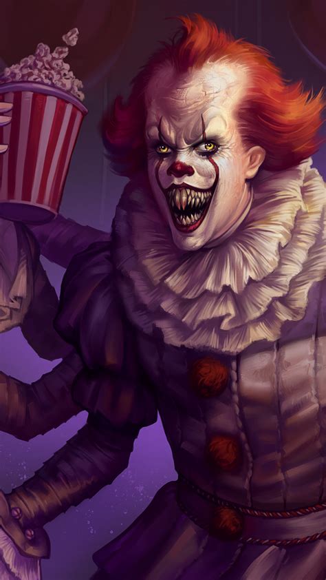 IT Pennywise Scary Clown Red Balloons K Rare Gallery HD Wallpapers
