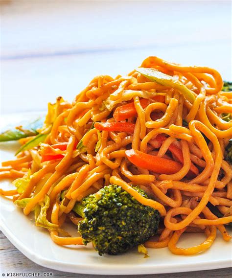 Quick And Easy Vegetable Lo Mein