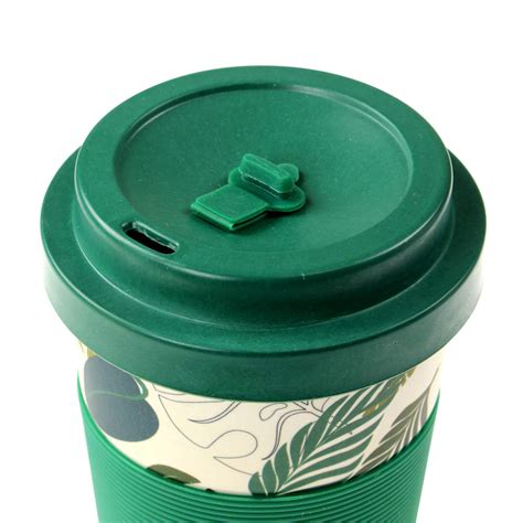 New Eco Friendly Bamboo Reusable Ecoffee Cups Tea Coffee Travel Mug