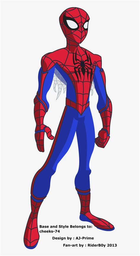 Drawn Spider Man Cartoon Marvel Spiderman Black Suit Png Image