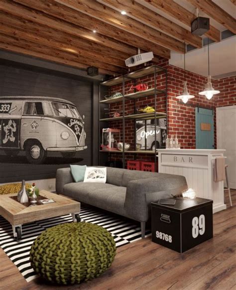 5 Inspiration Settings For An Industrial Living Space