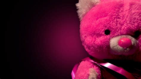 🥇 Cute Teddy Bear Pink Wallpaper 87929