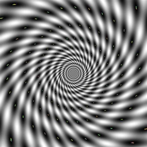 A Moving Spiral Optical Illusions Illusions Abstract Artwork