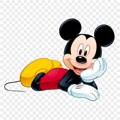 Mickey Mouse Lying Down Png Image Citypng