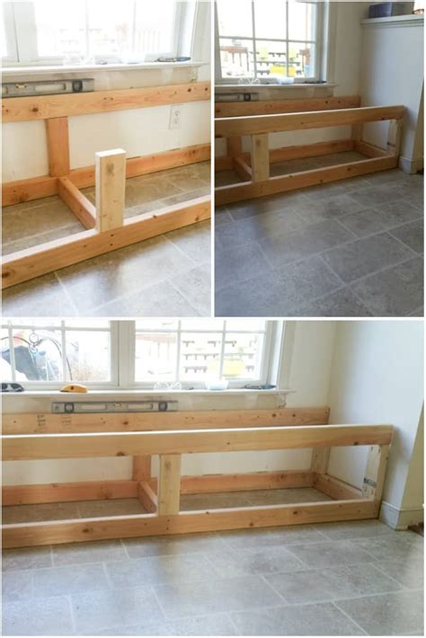 How To Build A Bench Seat Against A Wall
