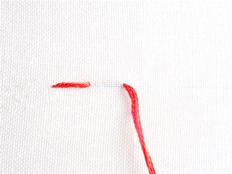 Basic Embroidery Stitches 4 Line Stitches Wandering Threads Embroidery