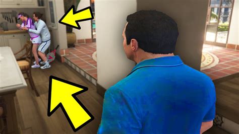 What Happens If Michael Catches Amanda With Him Gta 5 Youtube