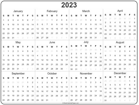 2023 Calendars Hd Transparent 2023 Calendar Calendar 2023 Perpetual