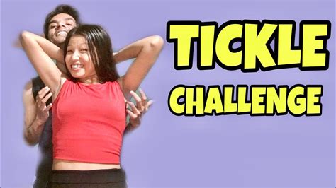 Tickle Challenge Indian Couple Luka Chuppi Youtube