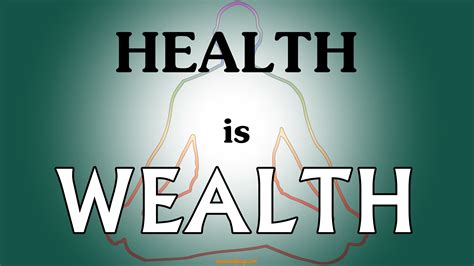 I try to stick to the essence behind this message. What's More Important - Health, Wealth Or Time? - Iobint