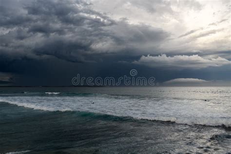 Storms Over The Ocean Stock Photo Image Of Dangerous 127685562