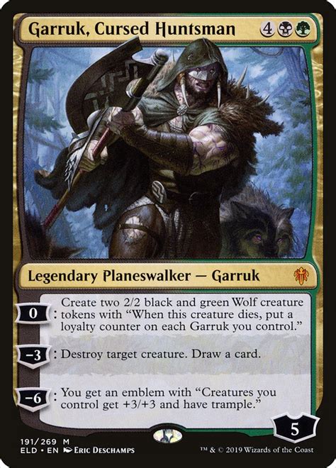 Garruk Cursed Huntsman Planeswalker Duel Deck Tcgplayer Infinite