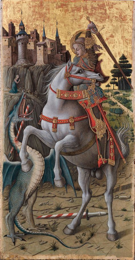 George And Dragon Saint George And The Dragon Italian Renaissance