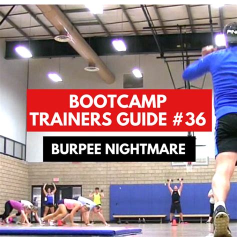 Burpee Nightmare Bootcamp Workout Axfitcom