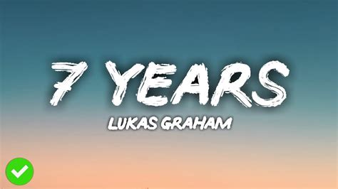 Lukas Graham 7 Years Lyrics Youtube