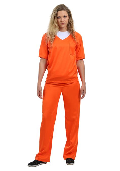Womens Orange Prisoner Costume