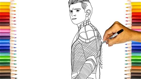 Avengers coloring pages superhero coloring pages spiderman coloring unicorn coloring pages cartoon coloring pages coloring pages to print colouring pages printable coloring pages coloring sheets. SPIDER-MAN New Suit | Spider-Man Far From Home Coloring ...