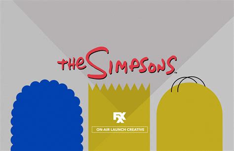 The Simpsons Fxx Launch Artwork On Behance