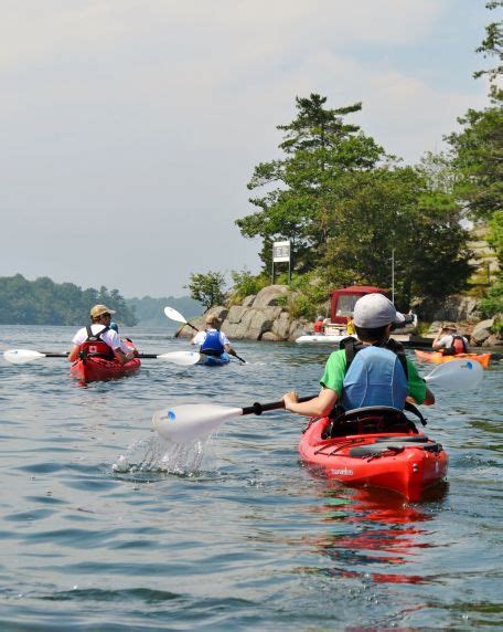 1000 Islands Kayaking Ontario Ontario Camping Kayaking Island