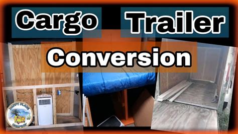 Cargo Trailer Conversion 6x10 Camper Build Youtube