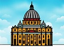 Dibujo de Basílica de San Pedro del Vaticano pintado por en Dibujos.net ...