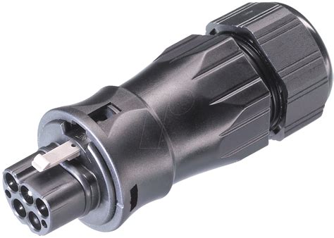 Rst20i5ks3 Male Connector 5 Pin With Cable Gland 13 18 Mm