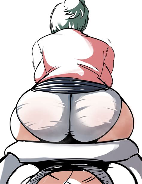 Rule 34 1girls Ass Big Ass Big Butt Chubby Chubby Female Green Hair Huge Ass Inko Midoriya