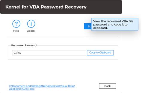 Vba Password Recovery Tool To Recover Forgotten Passwords From Vba Projects