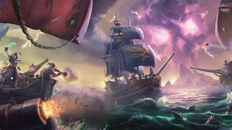 Sea of thieves illustration, video games, pirates, ship, real people. Kinect, Eve Online, o DayZ como inspiraciones para Sea of ...