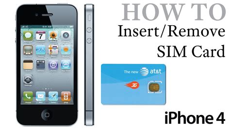 If you travel internationally or plan to switch carriers, you may need to swap the sim card in your iphone or. iPhone 4 How To: Insert / Remove a SIM Card - YouTube