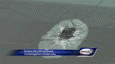 Investigation Underway After Bullet Hits Windshield