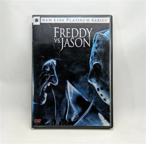 Freddy Vs Jason New Line Platinum Series Dvd 2 Disc Set 2004 899