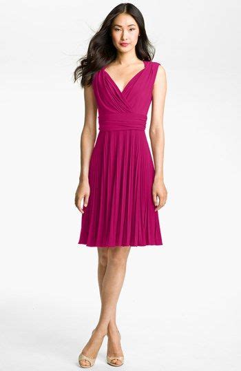 Ivy And Blu Pleated Jersey Fit And Flare Dress Nordstrom Fit N Flare