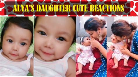 Alya Manasa S Daughter Cute Reactions Baby Girls Cute Reactions