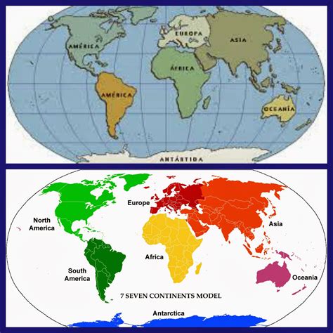En Cuantos Continentes Se Encuentra Dividido El Mapa Planisferio Hot