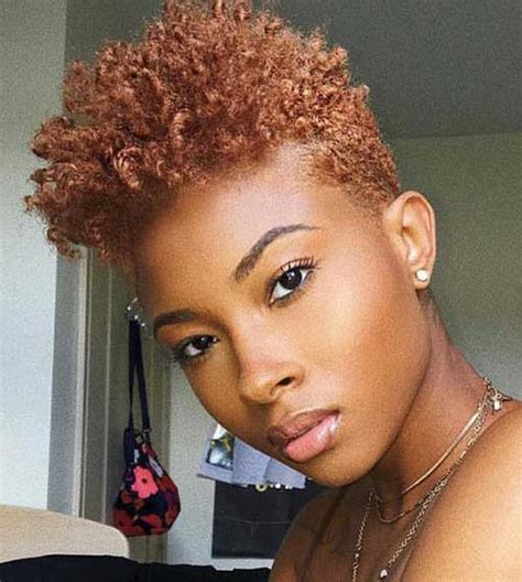 Short hair dye styles for black ladies. 28 Natural Short Hair Ideas for Cute Ladies