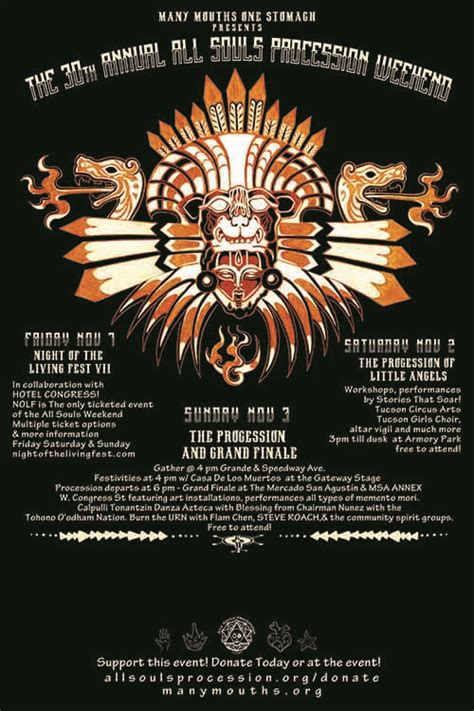Summer of soul (.or, when the revolution could not be televised) (2021) poster poster. » Art Poster - 30th Annual All Souls Procession