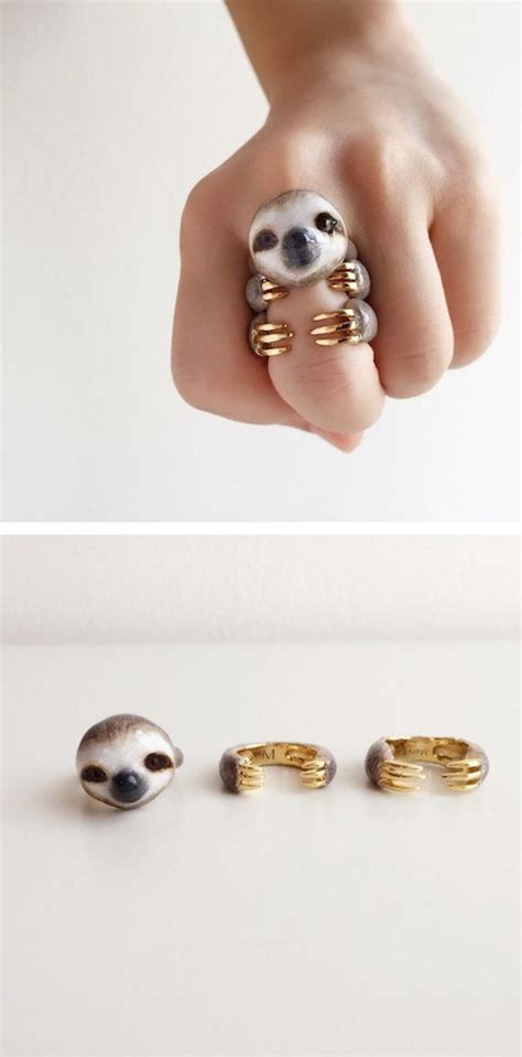 Charming Three Piece Rings Make It Look Like Your Favorite Animal Is