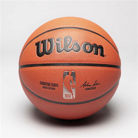 Ballon De Basketball Nba Taille 7 Wilson Signature Series S7 Orange