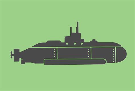 Submarine Silhouette Vector Set Vector Download