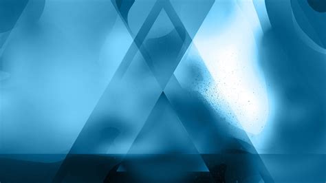 Abstract Blue Geometry Wallpapers Hd Desktop And