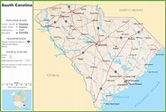 South Carolina highway map