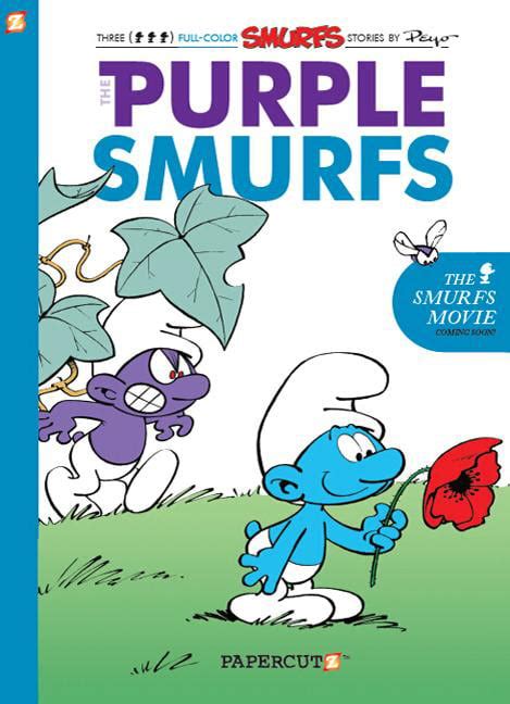 Smurfs Graphic Novels Paperback The Smurfs 1 The Purple Smurfs Series 01 Paperback