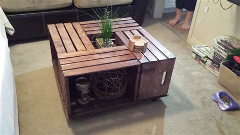 Ideas About Diy Wine Crate Coffee Table Ideas Naralexa