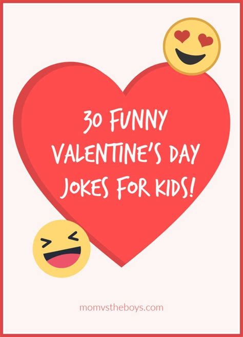 Funny Valentines Day Jokes For Kids Mom Vs The Boys Valentines Day