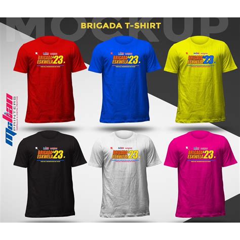 Brigada Eskwela 2023 Shirt Shopee Philippines
