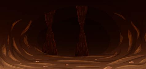 A Dark Scary Rock Cave 303568 Download Free Vectors